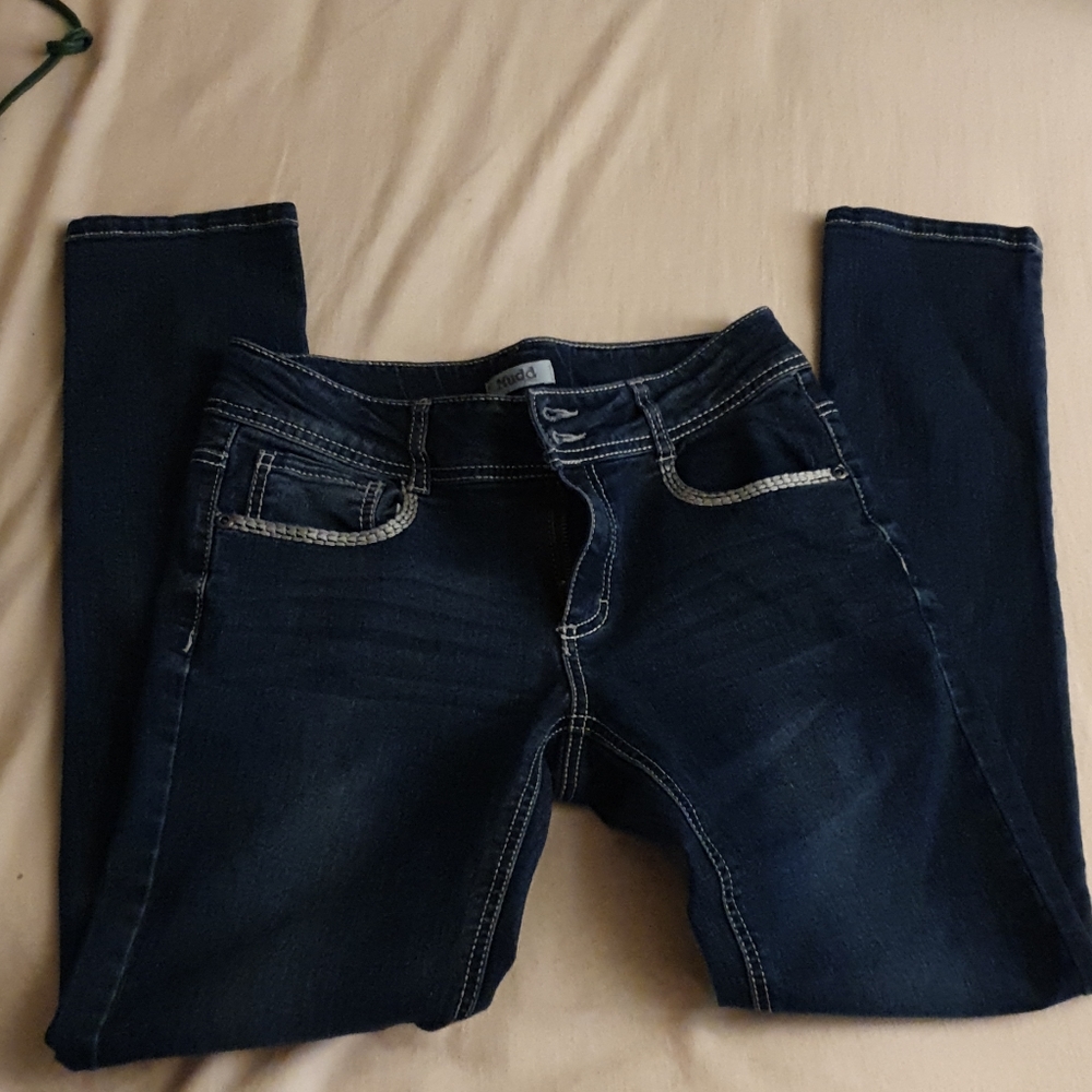 Navy Blue Skinny Jeans